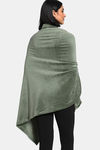 Zivame Velour Sleep Shrug - Bronze Green — thumbnail 3